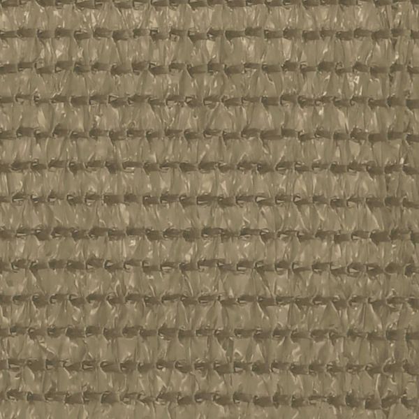 Балконски параван, таупе, 90x300 см, HDPE