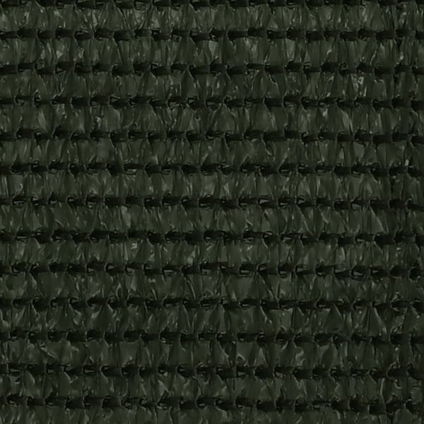 Балконски параван, тъмнозелен, 90x600 см, HDPE