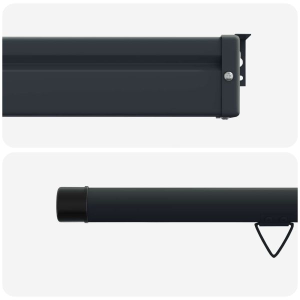 Навес за странична защита на балкон 80 x 250 cm