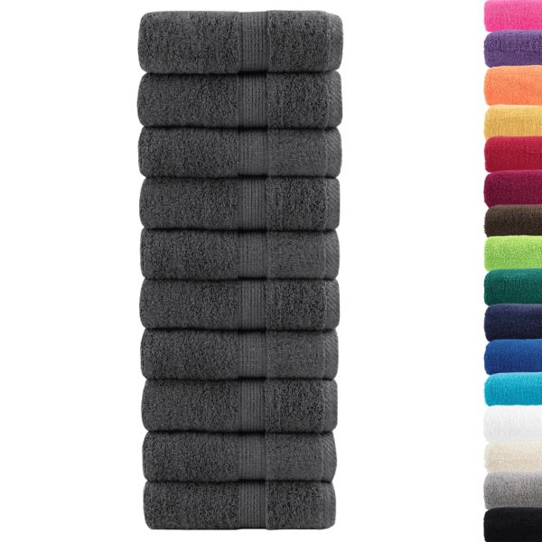 Премиум кърпи SOLUND 50 бр. Антрацит 15x21 см 600 gsm