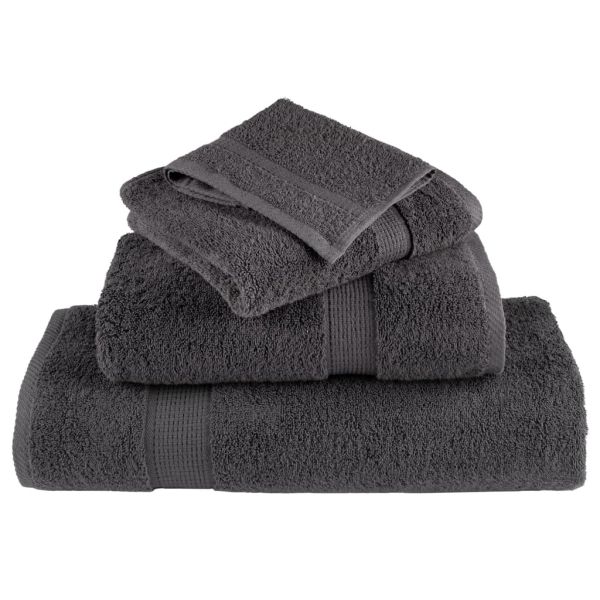 Премиум кърпи SOLUND 50 бр. Антрацит 15x21 см 600 gsm