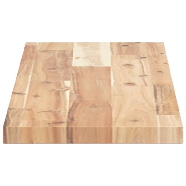 Плот за маса 80x20x2 см, правоъгълен, масивна акация