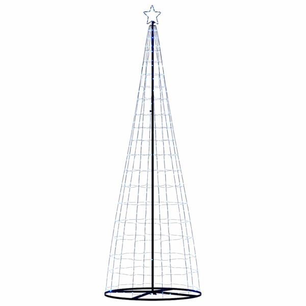 LED коледна елха 550 светодиода синя 300 см