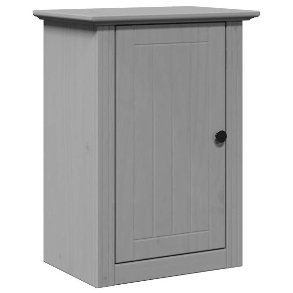 Стенен шкаф за баня BODO сив 44x30x60 см