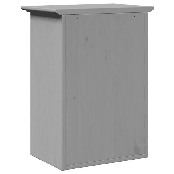 Стенен шкаф за баня BODO сив 44x30x60 см