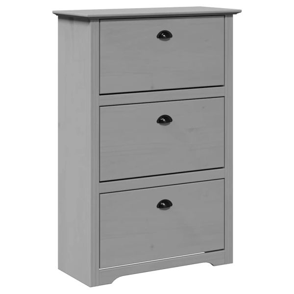 Поставка за обувки BODO сива 80x35x118 см