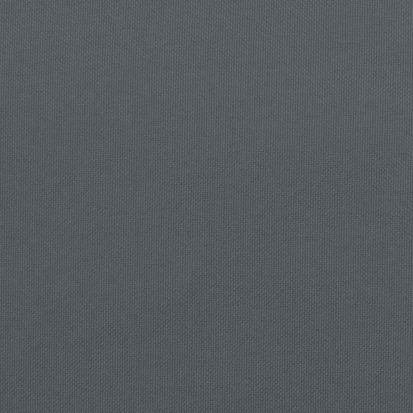 Сгъваем шезлонг, антрацит, 175x54x8,5 см, оксфордски плат