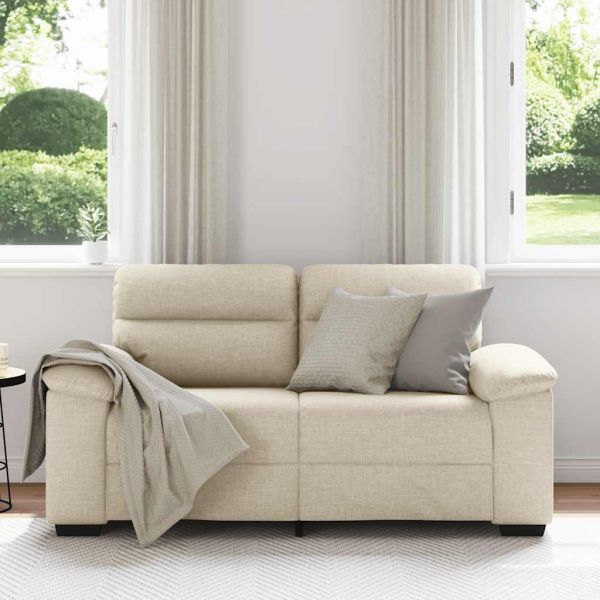Двуместен диван 160x81x84 см, ленен