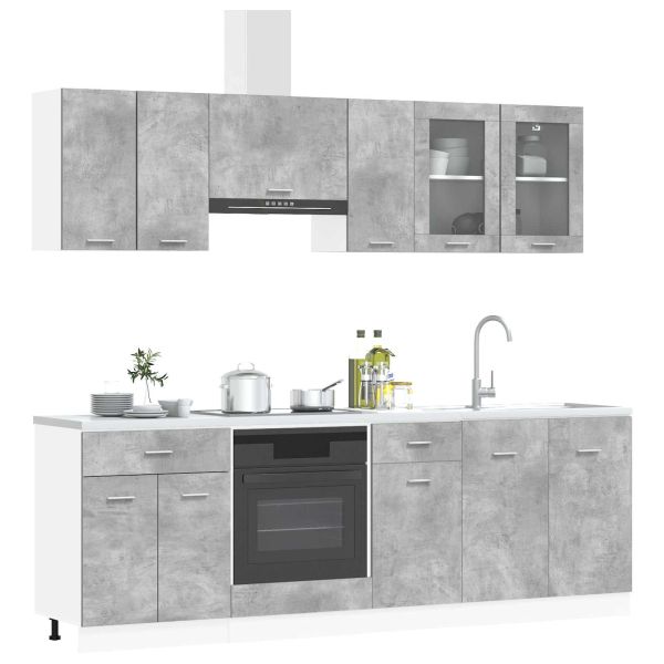 Кухненски единица Lyon 8 pcs Инженерно дърво