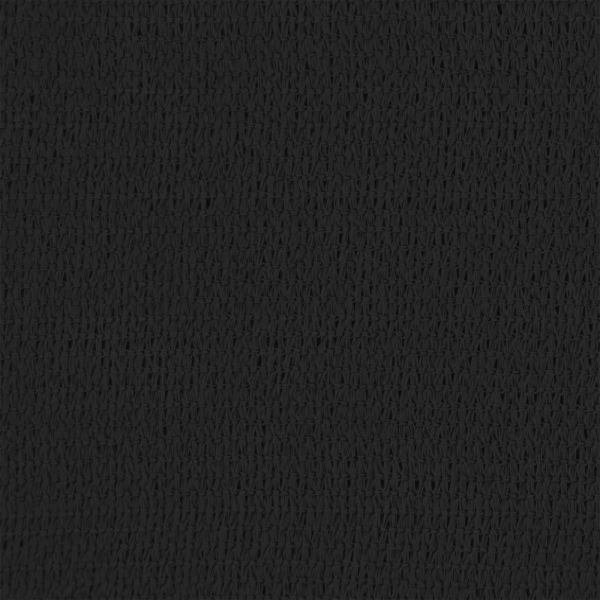 Балконен екран Черно 75 x 1000 cm HDPE и алуминий