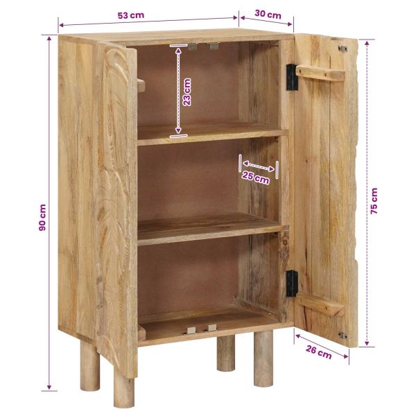 Висок шкаф 53 x 30 x 90 см
