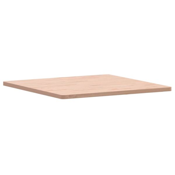 Плот за маса 80x80x2,5 см квадратен масивен бук