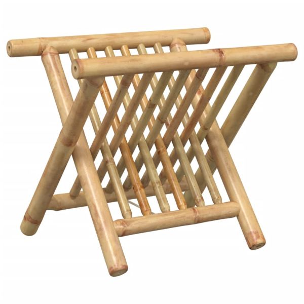 Поставка за списания 42x30,5x34,5 см бамбук