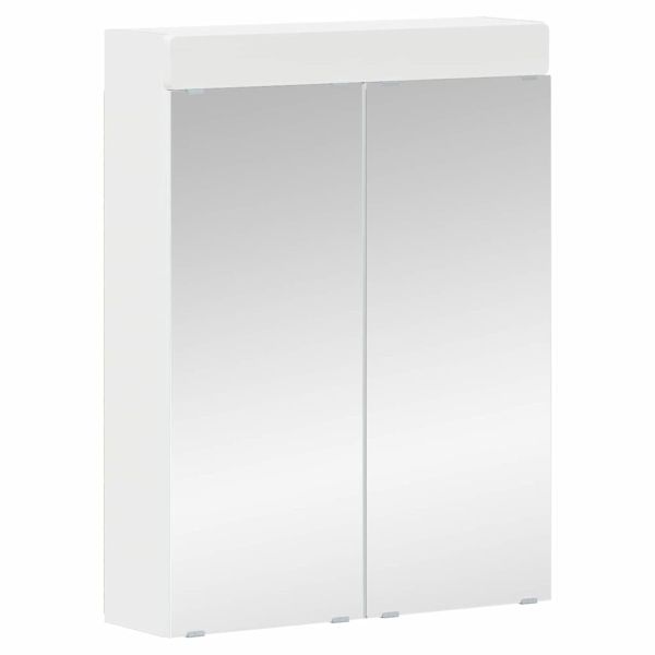 Комплект мебели за баня TULUM 5 pcs Бяло 60 x 34 x 63 см