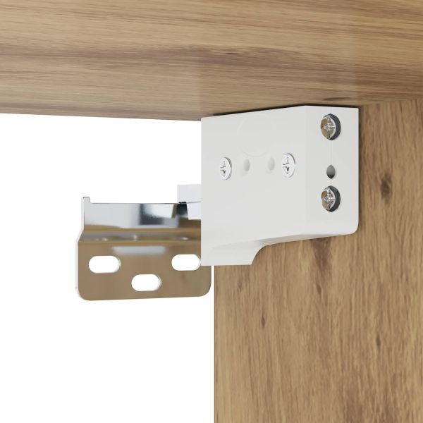 Стойки за телевизор 4 pcs Дъб Инженерно дърво