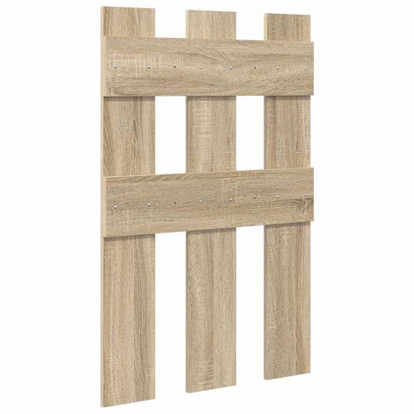 Стенен закачалка за палта Сонома дъб 65 x 3 x 100 см