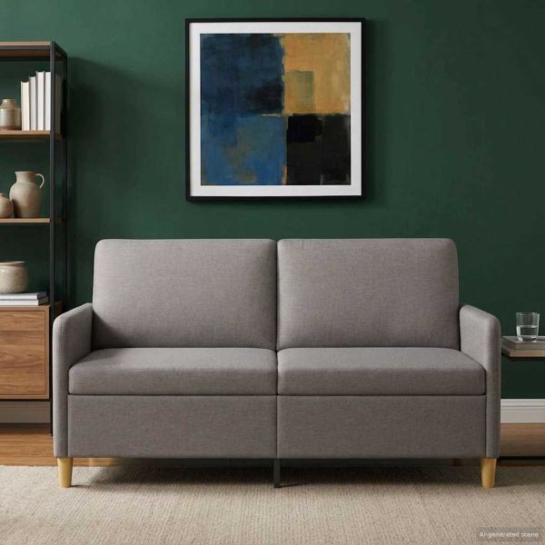 Диван с storage Таупе 172 x 78 x 87 см Полиестер