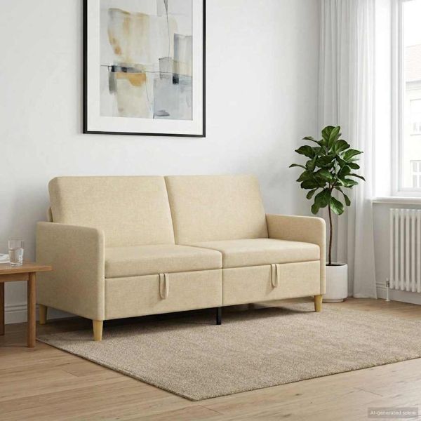 Диван с storage Кремаво 172 x 78 x 87 см Полиестер