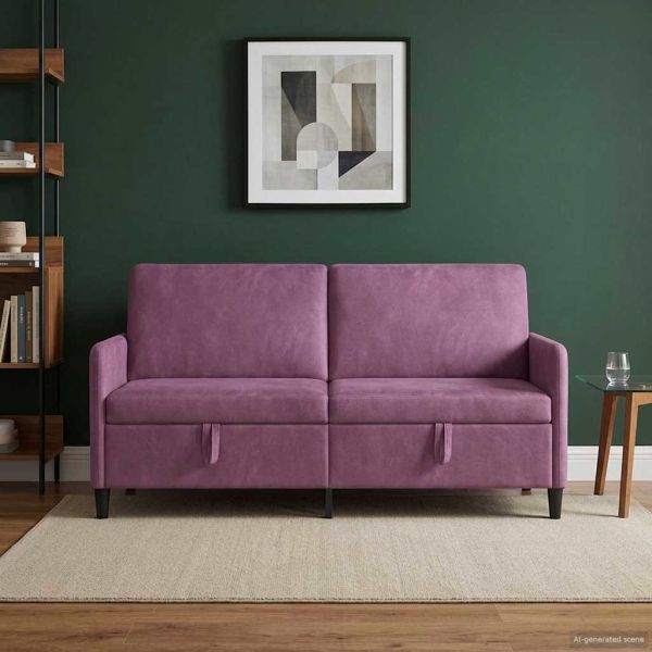 Диван с storage Лилаво 172 x 78 x 87 см Полиестер