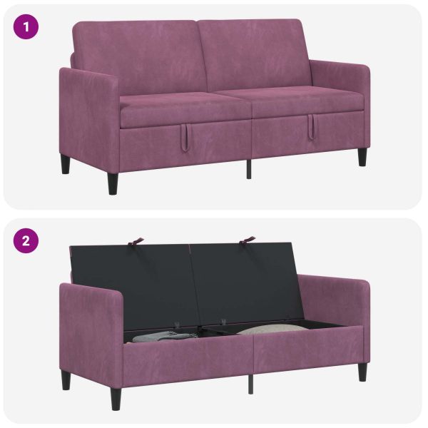 Диван с storage Лилаво 172 x 78 x 87 см Полиестер