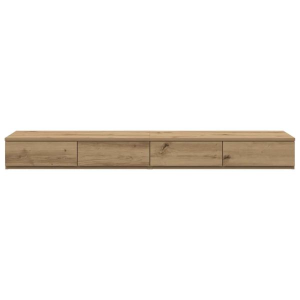 Чекмеджета за легло Дъб 135 x 36,5 x 16,5 см