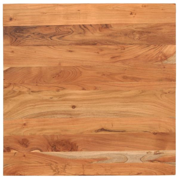 Плот за маса 90x90x2,5 см квадратен масивна акация