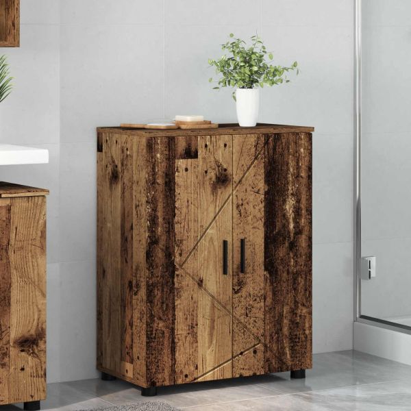 Шкаф за баня Старо дърво 60 x 35 x 80 см