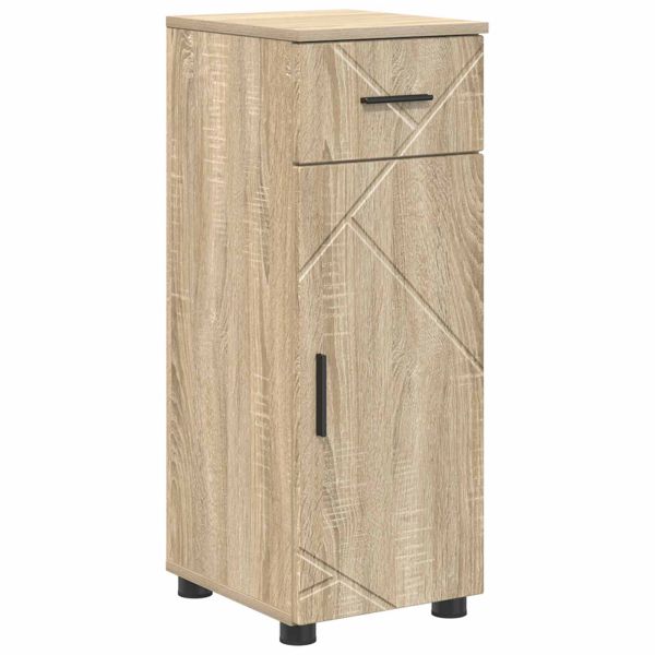 Шкаф за баня Сонома дъб 30 x 35 x 80 см