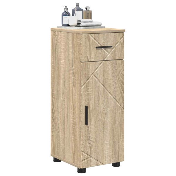 Шкаф за баня Сонома дъб 30 x 35 x 80 см