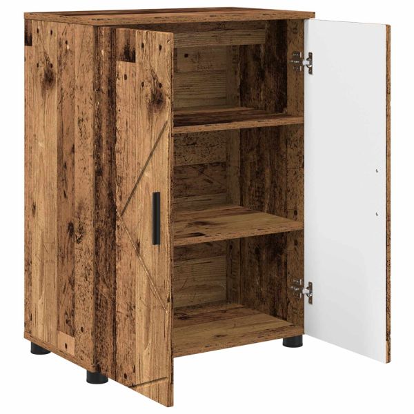 Шкаф за баня Старо дърво 60 x 35 x 80 см