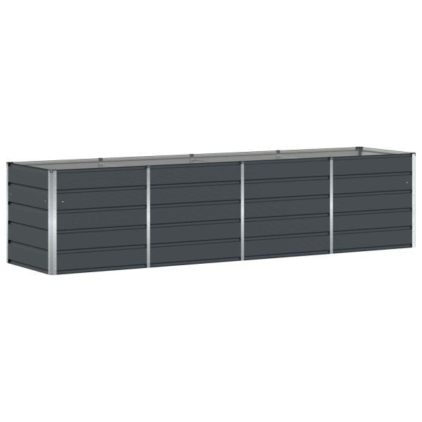 Кашпа Антрацит 320 x 80 x 75 см Стомана