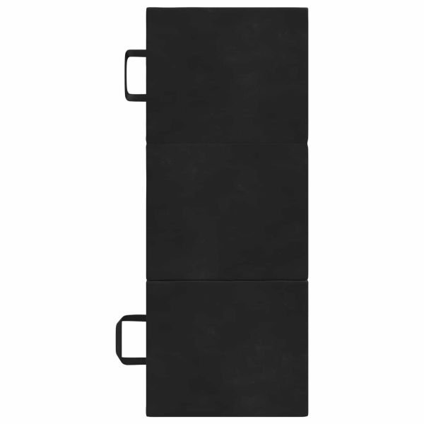Сгъваем диван легло 75 x 63 x 45 см Черно