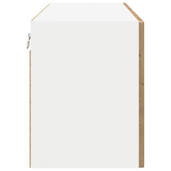 Стенен стъклен шкаф PORTO Дъб 60 x 31 x 40 см