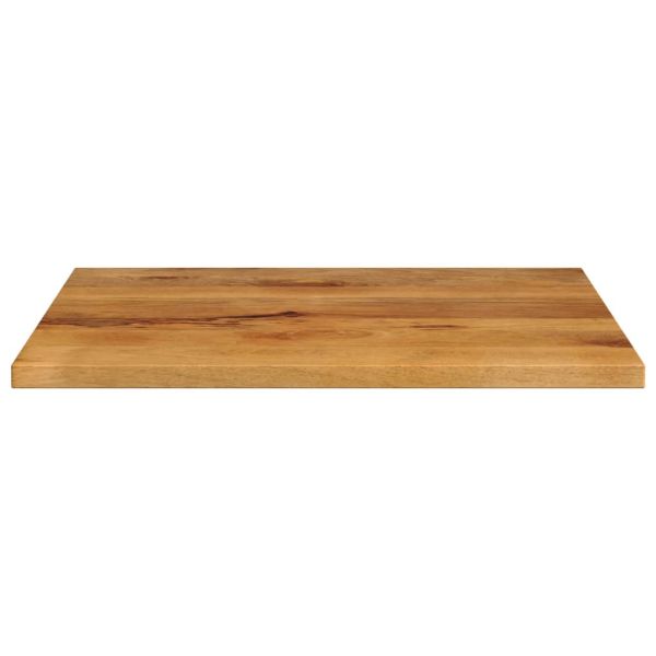 Плот за маса 80x80x2,5 см квадратен манго масив