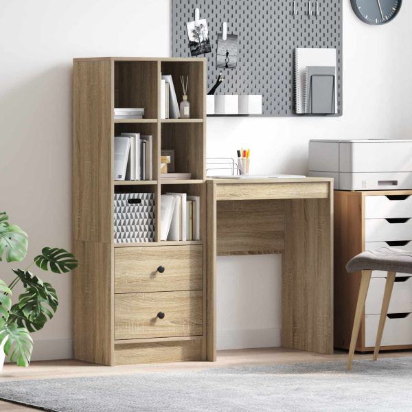 Бюро Сонома дъб 105,5 x 34 x 127 см 2 бр.