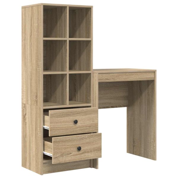 Бюро Сонома дъб 105,5 x 34 x 127 см 2 бр.