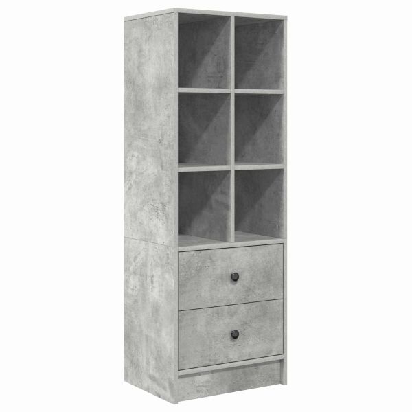 Бюро Циментено сиво 105,5 x 34 x 127 см 2 бр.