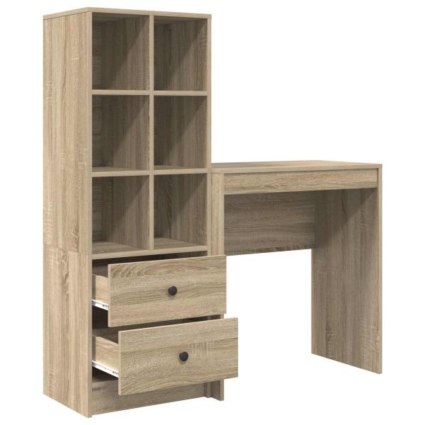 Бюро Сонома дъб 115,5 x 40 x 127 см 2 бр.