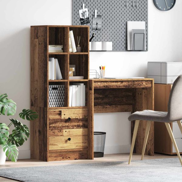 Бюро Старо дърво 115,5 x 40 x 127 см 2 бр.