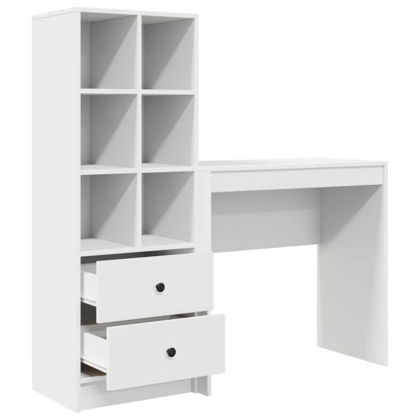 Бюро Бяло 125,5 x 40 x 127 см 2 бр.