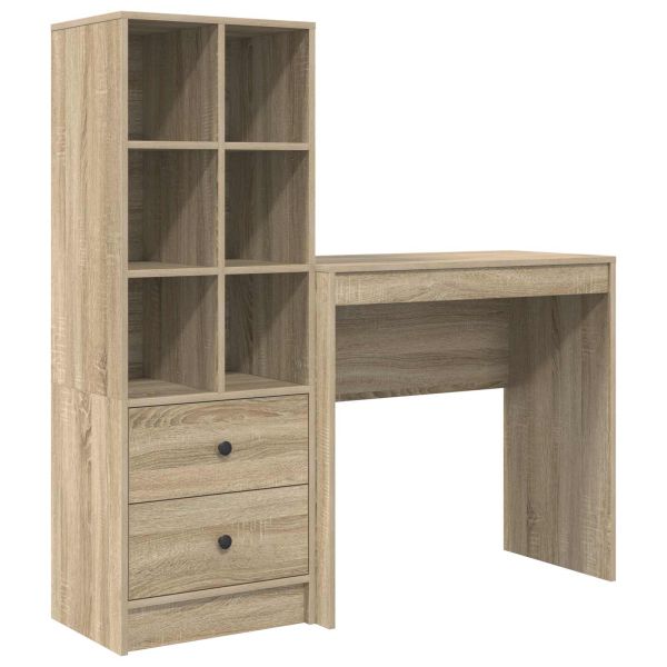 Бюро Сонома дъб 125,5 x 40 x 127 см 2 бр.