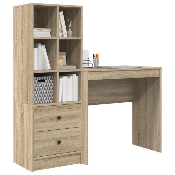 Бюро Сонома дъб 125,5 x 40 x 127 см 2 бр.