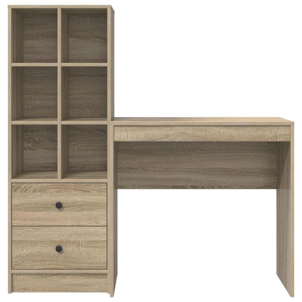 Бюро Сонома дъб 125,5 x 40 x 127 см 2 бр.