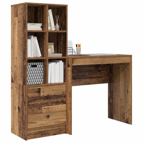 Бюро Старо дърво 125,5 x 40 x 127 см 2 бр.