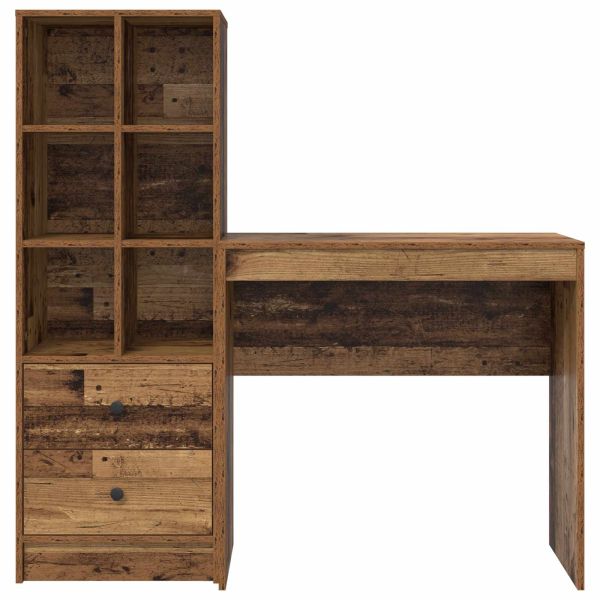 Бюро Старо дърво 125,5 x 40 x 127 см 2 бр.