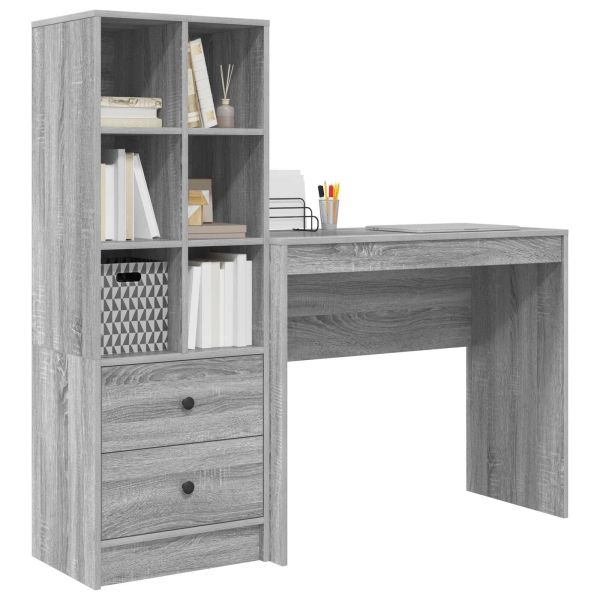 Бюро Сив Сонома 135,5 x 40 x 127 см 2 бр.