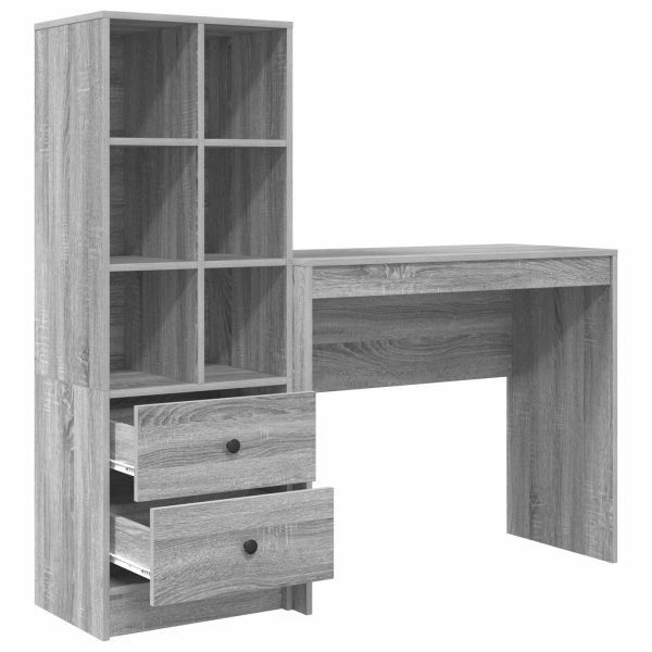 Бюро Сив Сонома 135,5 x 40 x 127 см 2 бр.