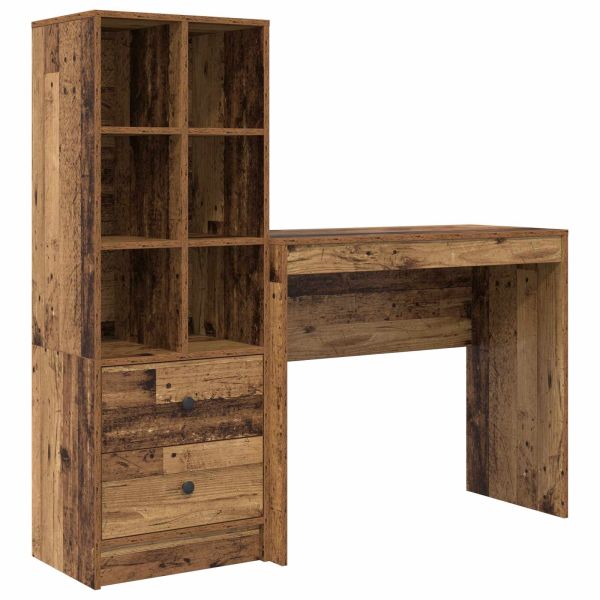 Бюро Старо дърво 135,5 x 40 x 127 см 2 бр.