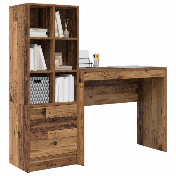 Бюро Старо дърво 135,5 x 40 x 127 см 2 бр.