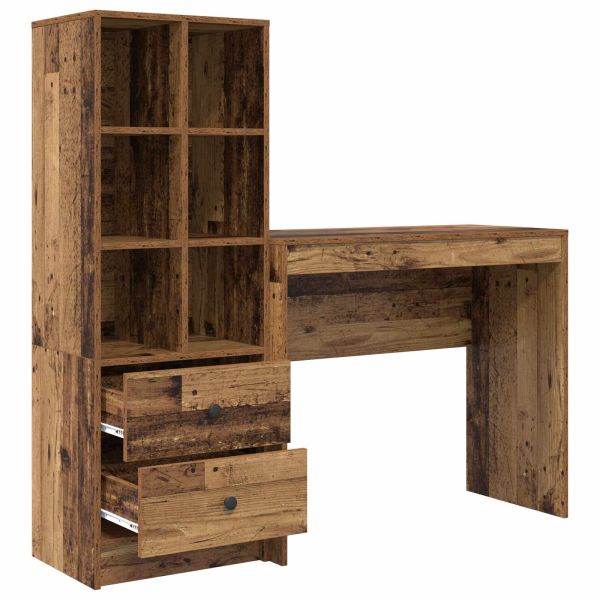 Бюро Старо дърво 135,5 x 40 x 127 см 2 бр.